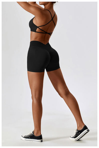 Essentials Seamless Short - BLACK
